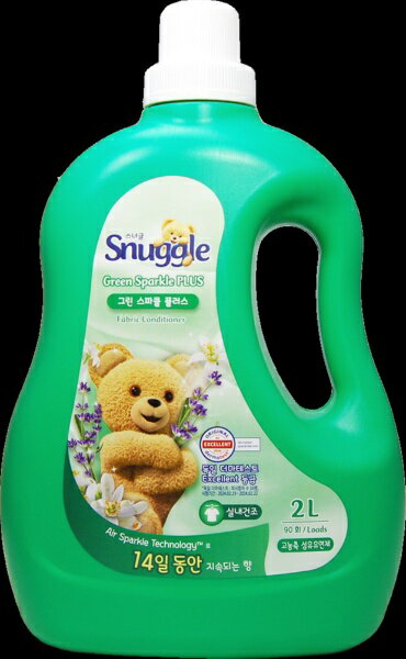ユニリーバ｜Unilever 【柔軟剤】スナッグル グリーンスパークル　2000mL