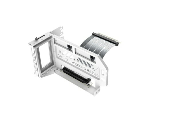 COOLER MASTER｜クーラーマスター 〔グラフィックボード対応〕ATX /Micro ATX /Extended ATX用 垂直マウントキット Vertical Graphics Card Holder Kit V3 PCIe 5.0 ホワイト MCA-U000C-WFVK03