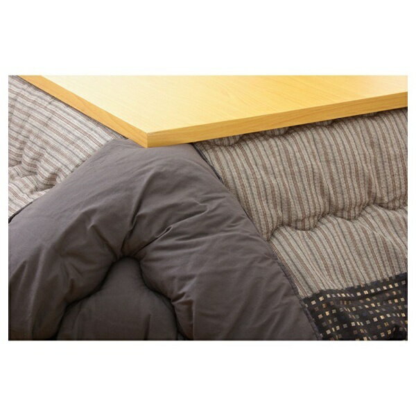 イケヒコ|IKEHIKO 5110339 こたつ布団 YUKARI(ゆかり) ブラック [対応天板サイズ:約80×120cm /長方形] [2]