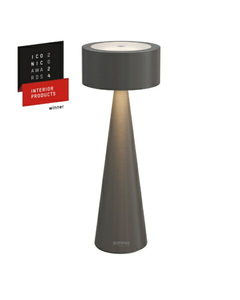 Floor Lamps - SOMPEX｜ソンペックス ELODY テーブルランプ メタリック Sompex (ソンペックス) サテングレー 79046 [LED]