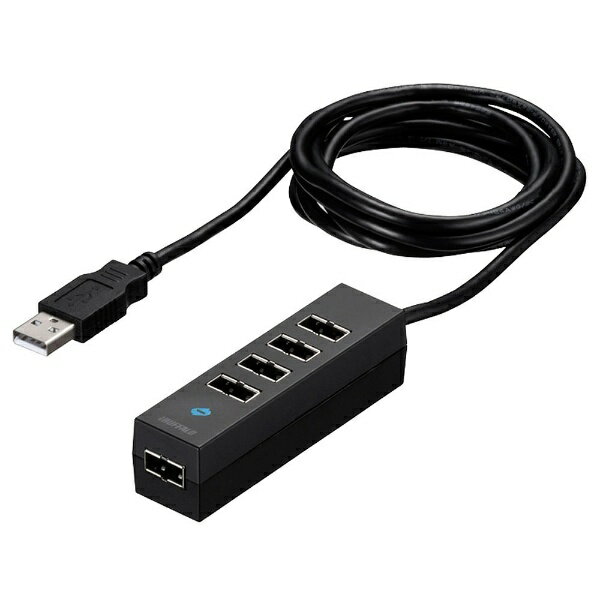 BUFFALOåХåե BSH5UD20 USB2.0ϥ֡MacWinϡɤäUSBϥ ֥å [Хѥ /5ݡ /USB2.0б ][BSH5UD20BK]
