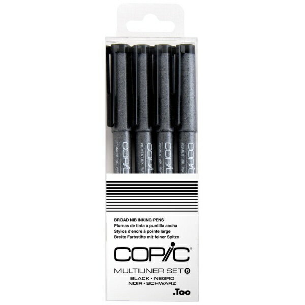 Other - コピック｜Copic コピック　マルチライナー　B−2セット　COPIC 12507002 ブラック9本セット