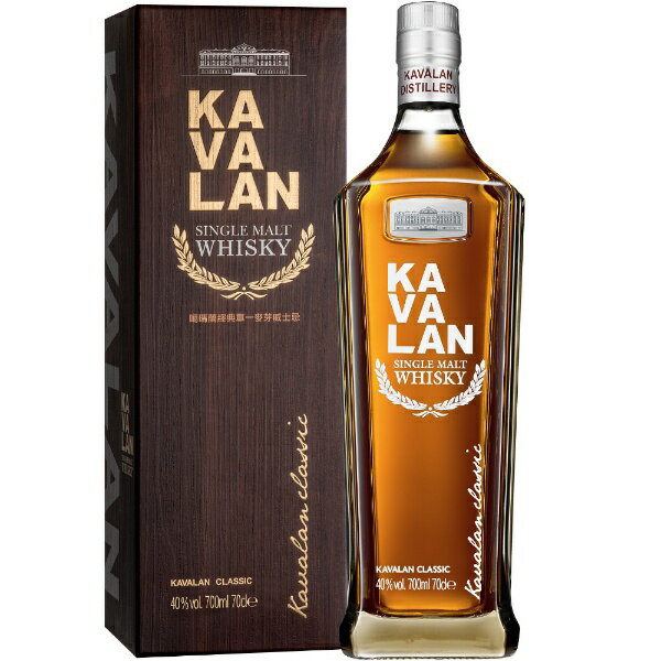 ウイスキー カバラン クラシック シングルモルトウイスキー 700ml【ウイスキー】 【代金引換配送不可】