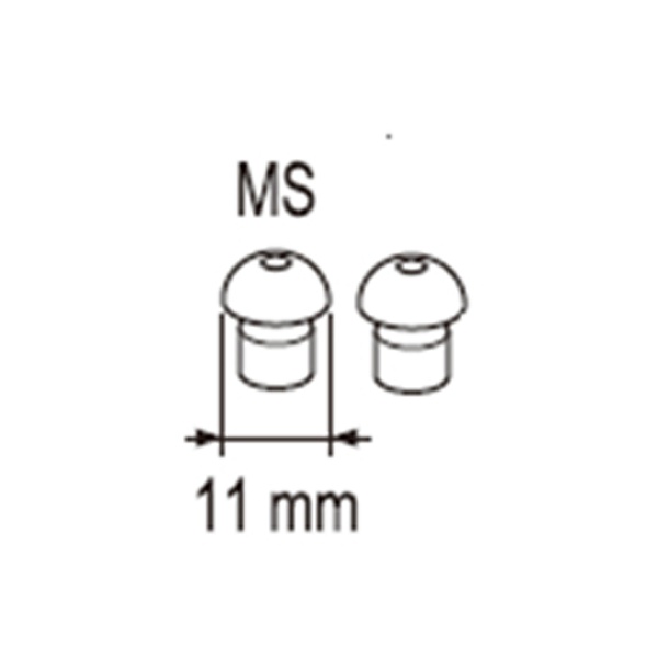イヤメイトデジタルAK-22用耳栓です。対応機種：AK-222個入