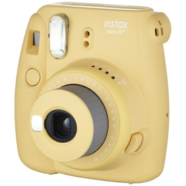 【送料無料】 フジフイルム　FUJIFILM インスタントカメラ 『チェキ』 instax mini 8+（プラス） ハニー[INSMINI8PHONEY]