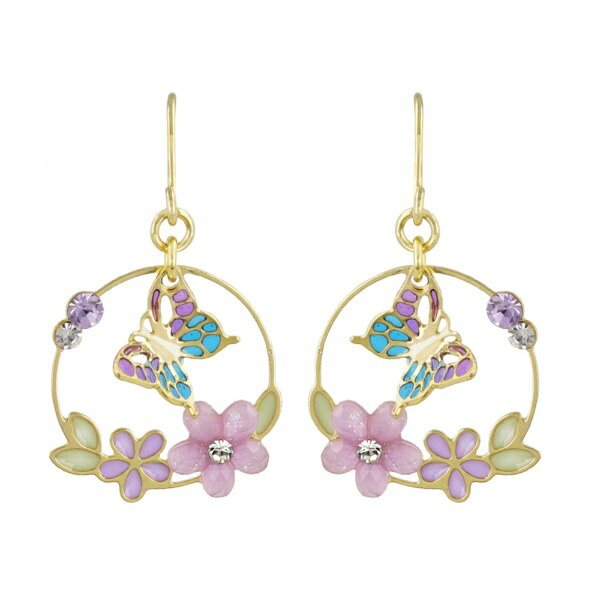 ピアス■素材真鍮/エポ/ガラス/アクリル■サイズ28mm