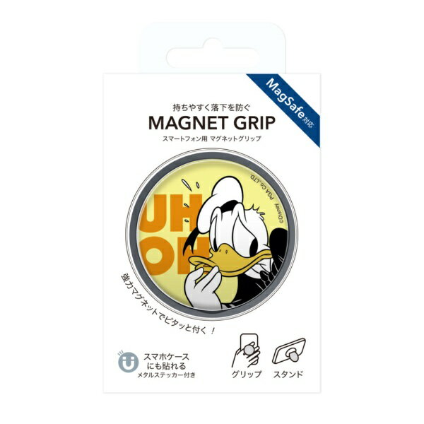 PGA｜ピージーエー マグネットグリップ Premium Style ドナルドダック PG-DMGRP02DND
