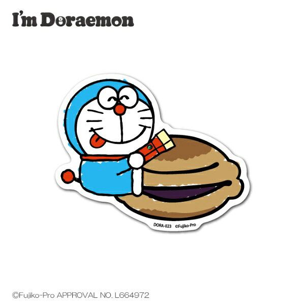 ゼネラルステッカー｜GENERAL STICKER ダイカットステッカー Im Doraemon ビッグライト DORA-023