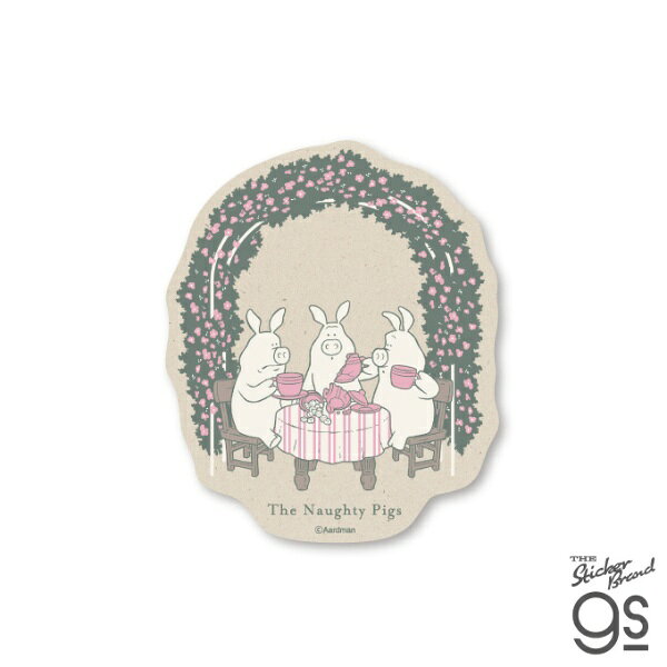 ゼネラルステッカー｜GENERAL STICKER ダイカットステッカー ひつじのショーン ガーデンティーパーティー SHAUN-45