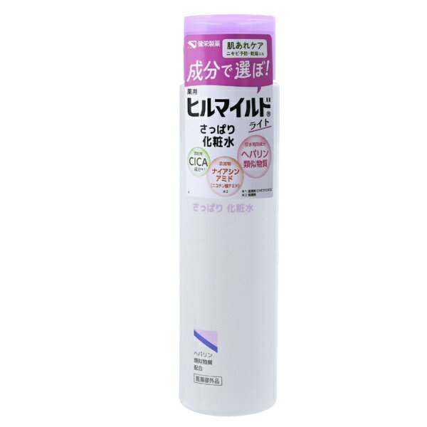 ●乾燥・肌あれが気になる方の肌トラブル予防に毎日使える●健やかなうるおい肌に整えるさっぱりタイプの化粧水●くりかえすニキビの予防にもうれしい、ノンコメドジェニックテスト済み、鉱物油フリー、グリセリンフリー※増量キャンペーンやパッケージリニューアル等で掲載画像とは異なる場合があります※開封後の返品や商品交換はお受けできません----------------------------------------------------------------------------広告文責：株式会社ビックカメラ楽天　050-3146-7081メーカー：健栄製薬商品区分：医薬部外品----------------------------------------------------------------------------※本商品が対象となるクーポンは、その期間終了後、同一内容でのクーポンが継続発行される場合がございます。