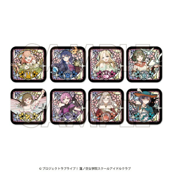 【2026年7月】 DMM.com｜ディーエムエムドットコム ラブライブ！蓮ノ空女学院スクールアイドルクラブ×石川県コラボ 第4弾 TRスクエアオーロラ缶バッジ（全8種）【発売日以降のお届け】 【代金引換配送不可】