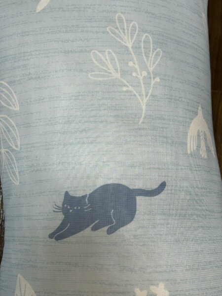Bedding - 大宗｜DAISOU 【抱き枕】接触冷感抱き枕 北欧ネコ(約100x40cm) ブルー 964631/BL
