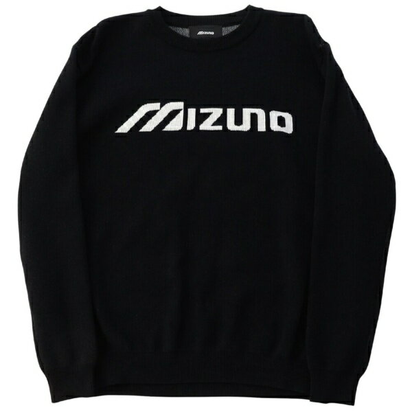 MIZUNO - mizuno｜ミズノ 男女兼用 MONOGRAM M モノグラムM ワードマーククルーネックセーター ホワイト 52MCD151 [ユニセックス /Mサイズ]【返品交換不可】