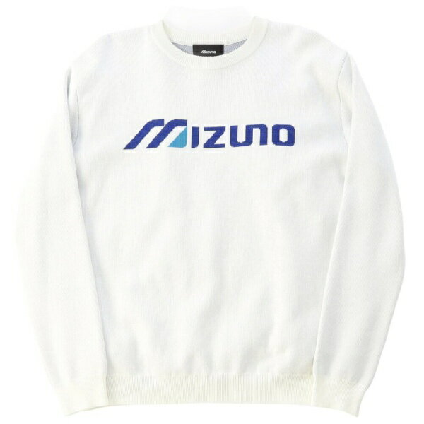 MIZUNO - mizuno｜ミズノ 男女兼用 MONOGRAM M モノグラムM ワードマーククルーネックセーター ブラック 52MCD151 [ユニセックス /Mサイズ]【返品交換不可】