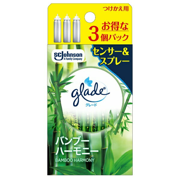 Johnson｜ジョンソン グレード消臭センサー&スプレーバンブーハーモニーつけかえ用 18mL×3
