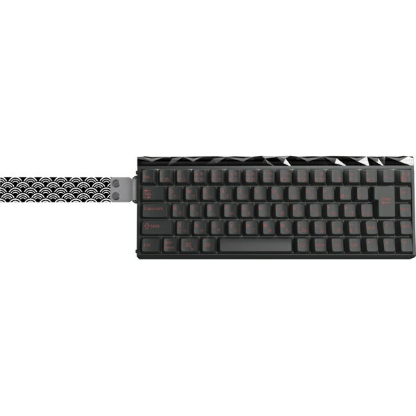 AULA ゲーミングキーボード(ラピッドトリガー対応) AULA Hero68J(Black King Magnetic Switch) Black HERO68J-BK-BO [有線 /日本語配列 /磁気スイッチ]