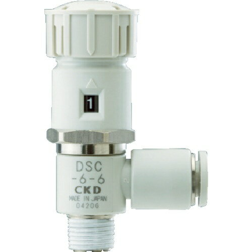 CKD｜シーケーディ ダイヤル付スピードコントローラ　DSC108