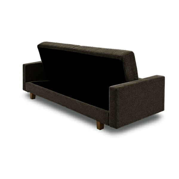 関家具|SEKI FURNITURE ソファベッド バサラ3 ダークブラウン ダークブラウン 470676 [2]