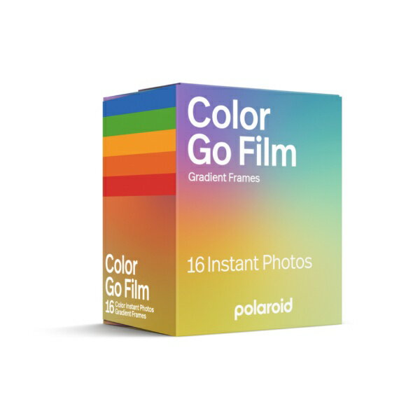 Polaroid｜ポラロイド Polaroid Go Color Film Gradient Frames Double Pack(16枚) Gradient Frames 6383JP [8枚 /2パック]