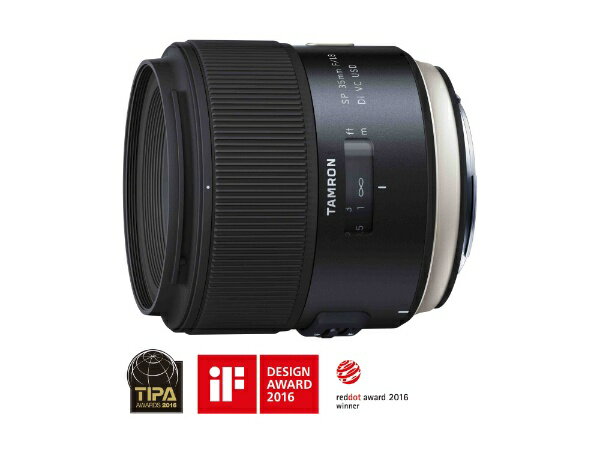 タムロン｜TAMRON カメラレンズ SP 35mm F/1.8 Di VC USD ブラック F012 [ニコンF /単焦点レンズ][F012N]