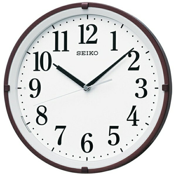 セイコー|SEIKO 掛け時計 茶メタリック K...の商品画像