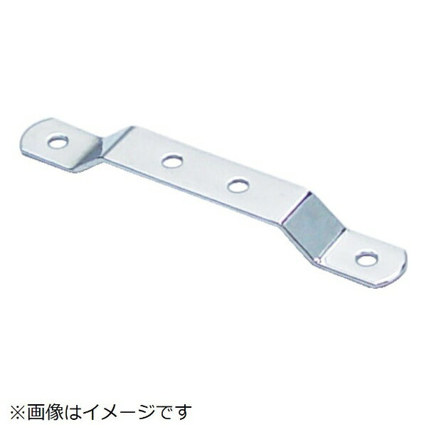 トラスコ中山｜TRUSCO NAKAYAMA ジョイント金具19型C　ステンレス　寸法143×13．5　穴数4　TK19C4S