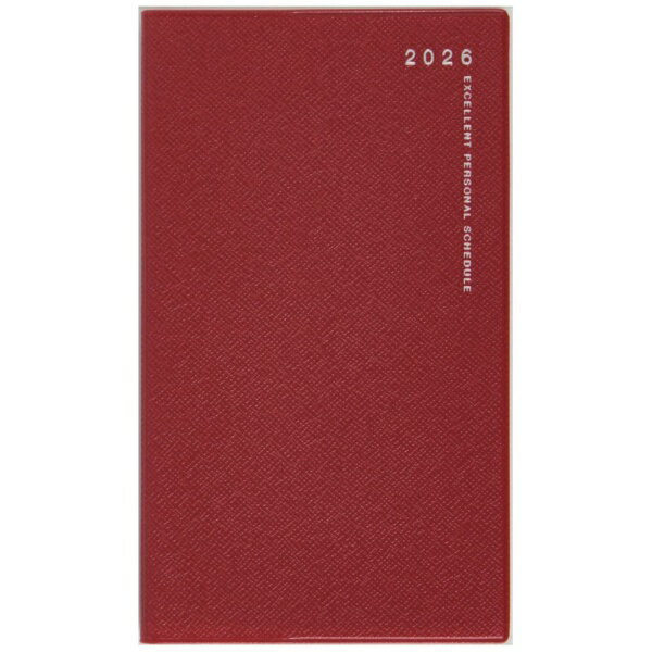 Other - 高橋書店｜TAKAHASHI SHOTEN 2026年版4月始まり リベルデュオ3 手帳 クラッシーレッド No.793 [マンスリー /日曜日始まり]