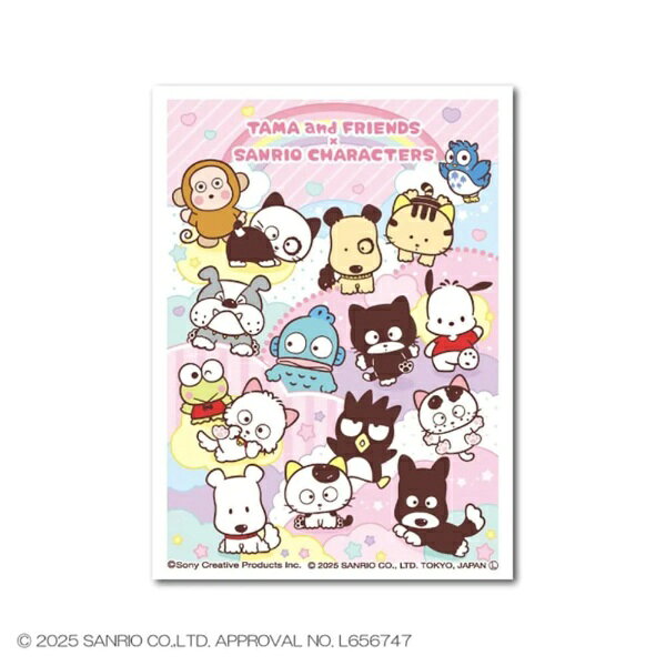 ゼネラルステッカー｜GENERAL STICKER タマ＆フレンズ×サンリオキャラクターズ ステッカー 集合 TMSAN-001