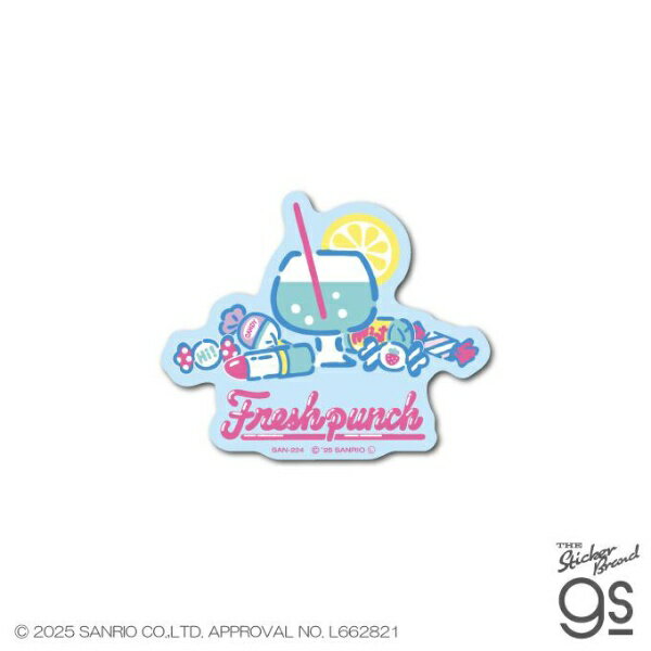 手机贴纸 - ゼネラルステッカー｜GENERAL STICKER サンリオキャラクターズ ダイカットミニステッカー フレッシュパンチ SAN-224