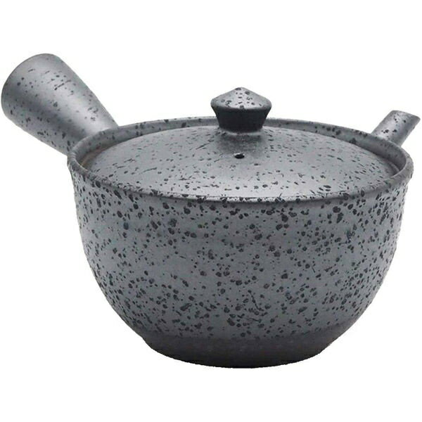 Tea-Utensils - マルヨシ陶器 急須 370ml 末広 ベンリー 陶器 萬古焼 黒ゆずたたき