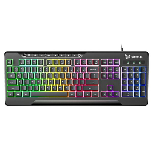 ONIKUMAGAMING ゲーミングキーボード ONIKUMA G32(英語配列) G32BK [有線 /英語配列 /メンブレン]
