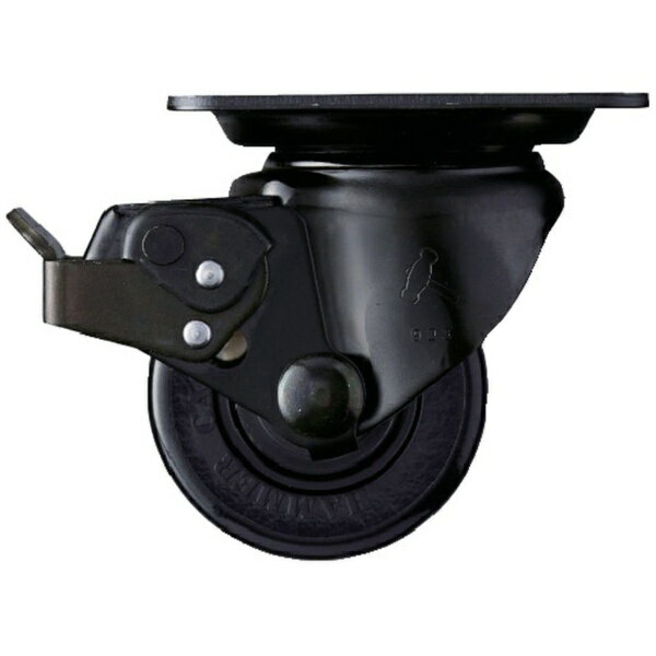 ハンマーキャスターセールス｜HAMMER CASTER 低床式重荷重SP付ナイロンB車75mm　545HNRB75BAR01