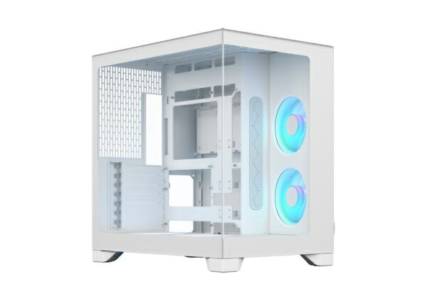 FRACTAL DESIGN｜フラクタルデザイン PCケース [ATX /Micro ATX /Extended ATX /Mini-ITX] Pop 2 Vision White RGB ホワイト FD-C-POV2A-03