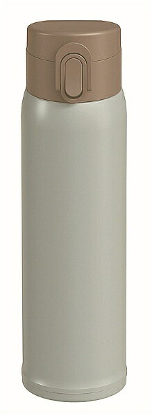 カクセー｜Kakusee エアリーナ　真空二重軽量ワンタッチボトル 500ml グレー AI-08H