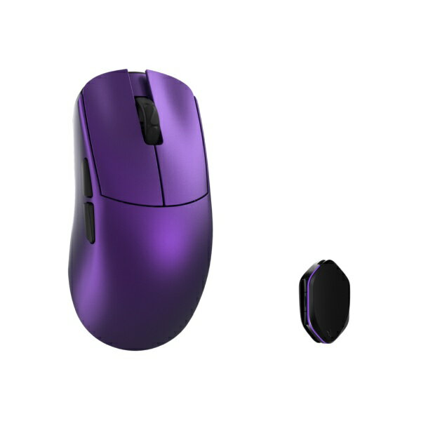 WLmouse｜ウィルマウス ゲーミングマウス -Meiying- パープル WL-YMG-PUR [光学式 /有線／無線(ワイヤレス) /5ボタン /USB]