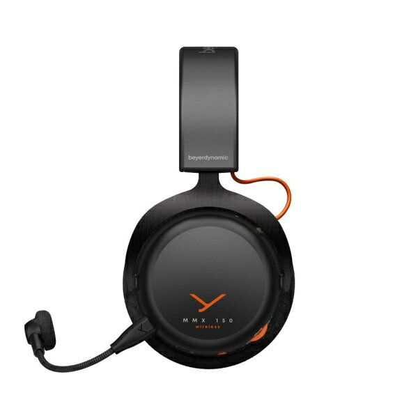楽天ビック(ビックカメラ×楽天)のBEYERDYNAMIC｜ベイヤーダイナミック ゲーミングヘッドセット MMX 150 wireless ブラック MMX150WIRELESSBLACK [ワイヤレス（Bluetooth/USB-C＋USB-A）＋有線 /両耳 /ヘッドバンドタイプ]｜アングル2