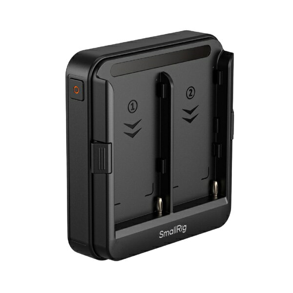 SmallRig｜スモールリグ 5536 NP-F型バッテリー用アダプタープレート（ホットスワップUPS、D-Tap、USB-C）
