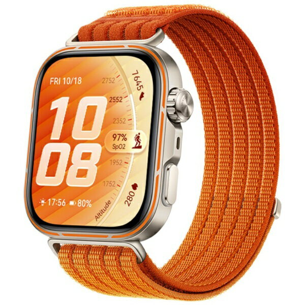 HUAWEI｜ファーウェイ スマートウォッチ HUAWEI WATCH FIT 5 Pro Orange NKIB29OR