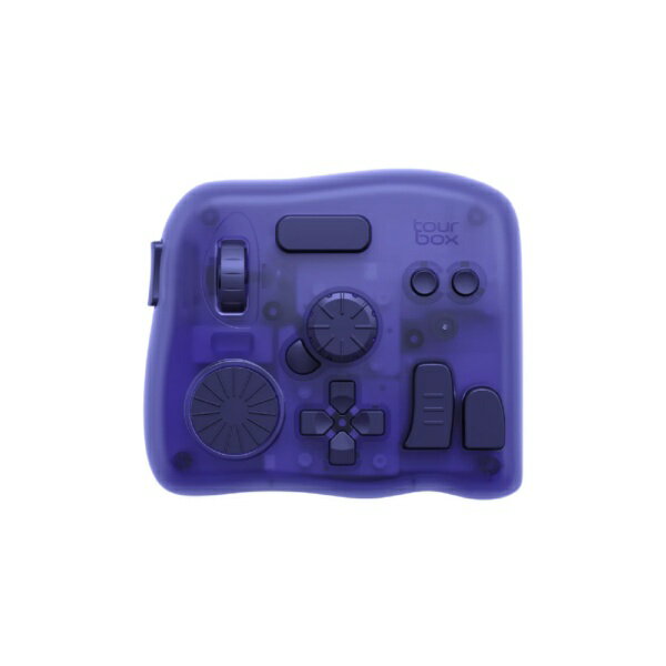 TourBox｜ツアーボックス 〔片手デバイス〕クリエイター向けBluetoothコントローラー iPad対応 「TourBox Elite Plus」 ミッドナイトインディゴ TBEP-MI