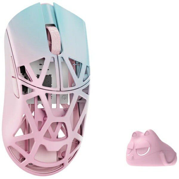 WLmouse｜ウィルマウス ゲーミングマウス Beast X Mini Pro -Solid Sides サイド穴なし- Blue&Pink WL-BXMINIPRO-BP-O-NH 