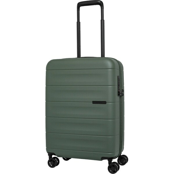 オルティモ｜Oltimo スーツケース ファスナータイプ 旅行目安日数：1〜3泊 約35L TSロック搭載 軽量 機内持ち込みサイズ 預け入れ無料 カーキ OT-0901-50-KH 