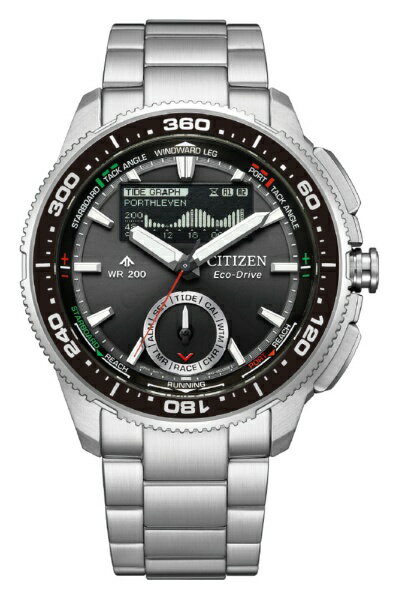 【2026年06月18日発売】 CITIZEN｜シチズン PROMASTER（プロマスター） 光発電エコ・ドライブ［ソーラー時計］　MARINEシリーズ　コンビネーションウオッチ　Wave Tracker JV3001-53E