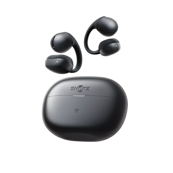 Shokz 完全ワイヤレスイヤホン OpenDots Air ブラック SKZ-EP-000072 [ワイヤレス(左右分離) /オープンイヤー型 /Bluetooth対応] OPENDOTSAIR