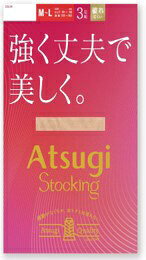 アツギ｜ATSUGI アツギストッキング 強く丈夫で美しく3足組 M〜L ブラック FP12133P