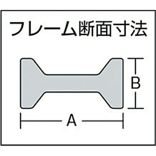 トラスコ中山｜TRUSCO NAKAYAMA Lクランプ標準型　最大口開250mm×深さ120mm　GLB250《※画像はイメージです。実際の商品とは異なります》