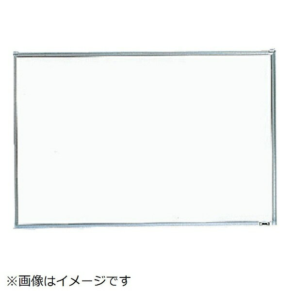 トラスコ中山｜TRUSCO NAKAYAMA スチール製ホワイトボード　無地　粉受付　450×600　GH132《※画像はイメージです。実際の商品とは異なります》