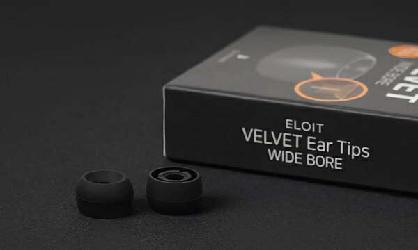 ELOIT イヤーピース L 1ペア VELVET WIDE BORE 1 P (L)