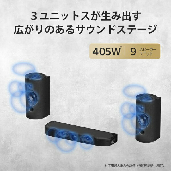 SONY｜ソニー ホームシアターシステム BRAVIA Theatre Trio HT-A8 [ハイレゾ対応 /...