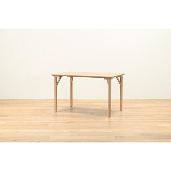 光製作所｜HIKARI FURNITURE ワークカフェダイニングテーブル アリカ120（W120×D80×H72cm） 天板：ウッド、脚：スチールブラック DLT-120-WD-SB