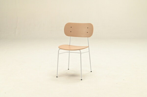 光製作所｜HIKARI FURNITURE ワークカフェダイニングチェア 2脚入り コティ（W48×D48.5×H77.5cm） 脚：スチールホワイト、座面：グリーン DL-SW-FGN【キャンセル・返品不可】